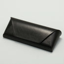 2 Pcs ( 1 Brown + 1 Black ) Vintage Style PU Leather Eyewear Case - Protective Hard Shell with Soft Lining-2