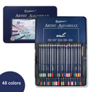 Giorgione Artist Watercolour Pencils 48-Color Set - Premium Water Soluble Colored Pencils for Art & Drawing with Tin Case-1