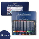 Giorgione Artist Watercolour Pencils 72-Color Set - Premium Water Soluble Colored Pencils for Art & Drawing with Tin Case-1