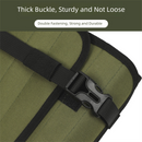 Green Outdoor Waterproof Leg Gaiters - Anti-Snake Bite & Scratch Protection Boot Covers - Breathable Nylon Oxford Leg Guards for Hiking Camping-3