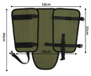 Khaki Outdoor Waterproof Leg Gaiters - Anti-Snake Bite & Scratch Protection Boot Covers - Breathable Nylon Oxford Leg Guards for Hiking Camping-7