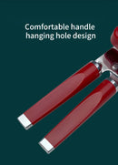 Blue (2-Pack) Heavy-Duty Manual Can Opener - Ergonomic 3-in-1 Tool with Stainless Steel Cutter & Bottle Opener-5