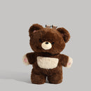 Brown Bear Cute Plush Teddy Bear Backpack Stuffed Animal Rucksack Convertible Shoulder Bag for Girls and Teens Brown Novelty Gift-1