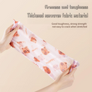 50 Pieces Thickened Non-Woven Disposable Shoe Covers (Orange Bear) – Universal Fit (EU Size 34-45) for Guests & Floor Protection-2