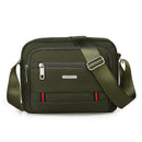 Green Dual-Style Men's Oxford Cloth Crossbody Bag Bundle - Oxford Cloth Business Shoulder Bag, Multi-Functional Large Capacity, Fits 8-inch Tablet-2