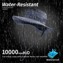 2-Pack Dark Blue Men's Adjustable Sun Protection Hat - Wide Brim, Deep Crown, Quick Dry Breathable Sun Cap with Neck Flap for Hiking & Outdoors-3