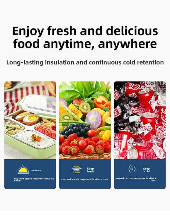 Large Insulated Cooler Bag Thermal Lunch Tote 16L Capacity with Adjustable Shoulder Strap for Picnics Camping & Work Purple