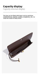 Retro Woven Baguette Handbag for Women Suede Texture PU Leather Shoulder Crossbody Bag Elegant Evening Clutch Warm gray-8