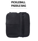 Grey and Black T700 Carbon Fiber Pickleball Paddle Set - 16mm Textured Matte Finish with Oxford Carry Bag & PE Balls-4