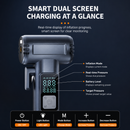 6-in-1 Portable Multifunctional Wireless Car Air Pump – Portable Smart Digital Tyre Inflator with Integrated Window Breaker, Seatbelt Cutter, Power Bank Function, and High-Bright LED SOS Emergency Light-5