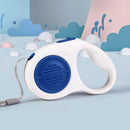 Blue 5M Automatic Retractable Dog Leash –Extendable Pet Lead with One-Button Brake Lock, Tangle-Free 360° Nylon Strap, Durable ABS Housing for Dogs and Puppies-1