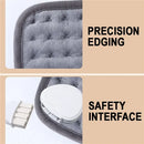 Electric Heating Pad 43x84cm with 9 Heat Levels and 4 Timer Settings, Washable Full Body Heating Mat for Back, Waist, Legs and Shoulders-6