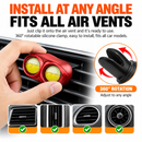Red Owl Car Air Vent Perfume Ornament with Rotatable Clip - Refillable Fragrance System & Premium Alloy Interior Decor-3