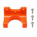 10PCS Orange Garden Tool Holder with Mounting Screws - Double Hooks Wall Storage Bracket, Compact Garden Tool Organiser for Shovels, Rakes and Hand Tools-4