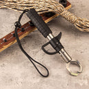 Stainless Steel Fishing Lip Gripper - 22cm Non-Slip Handle & Jaw Control, One-Handed Fish Holder  for Angling Boating-2
