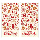 (Style 3) 50 Sheet Christmas Gift Sealing Sticker Set with 100 Stickers - 100 x 50 mm Rectangular Holiday Labels for Gift Boxes, Wrapping, Packaging and Envelopes-1