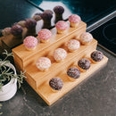 3 Tier Bamboo Spice Rack Countertop Kitchen Cabinet Organizer-4