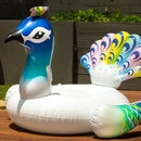 Lazy Dayz Inflatable Peacock Ride-on Float 135cm-2