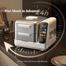 Hoper Layer Electric Food Steamer 16L Large Capacity 10 Second Start 24H Timer Independent Water Tank-4