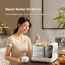 Hoper Layer Electric Food Steamer 16L Large Capacity 10 Second Start 24H Timer Independent Water Tank-6