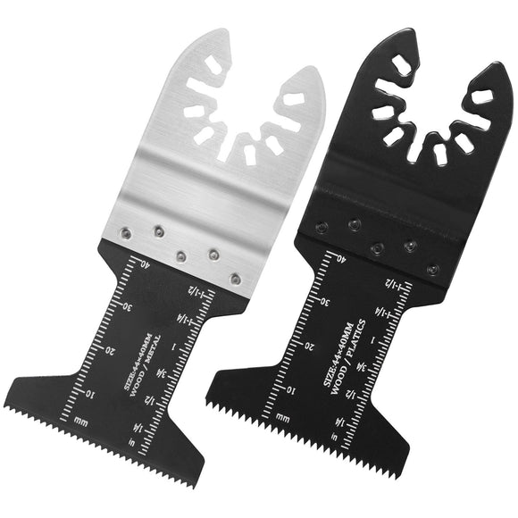 30PCS Multi Tool Blades Kits, Universal Quick Release Oscillating Saw Blades, 8 Types Wood Metal Plastic Oscillating Tool Blades, Fit Dewalt Bosch Milwaukee Hitachi Chicago Craftsman