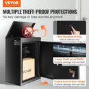 VEVOR Package Delivery Boxes for Outside 15.4" x 10.6" x 20.5" with Coded Lock-2