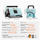 2 in 1 Tumbler and Hat Heat Press Machine Heat Machine for Caps Hats Mugs-7