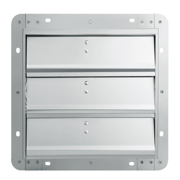 VEVOR Shutter Exhaust Fan, 254 mm High-speed 1400RPM 753 CFM, Aluminum Wall Mount Attic Fan with AC-motor, Ventilation and Cooling for Greenhouses, Garages, Sheds, Shops