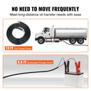VEVOR Fuel Transfer Pump, 12V DC, 10 GPM, 8 m Lift, Portable Electric Diesel Transfer Extractor Pump Kit with Automatic Shut-off Nozzle, Delivery & Suction Hose for Diesel, Kerosene, Transformer Oil-5