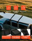 VEVOR Soft Roof Rack Pads 33in 176lbs Load Capacity for Kayak Canoe Surfboard Luggage-6