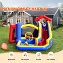 Inflatable Bounce House, Outdoor High Quality Playhouse Trampoline, Jumping Bouncer with Blower, Slide, and Storage Bag, Family Backyard Bouncy Castle, for Kid Ages 3_8 Years, 3.3x3x2.3m-2