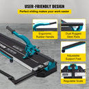 VEVOR Tile Cutter 24in Cutting Tool w/ Laser Guide Single Rail Double Brackets-6
