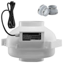 4" to 4.5" Radon Mitigation Fan System Quiet 380CFM Inline Duct Waterproof-1