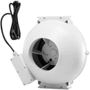 4" to 4.5" Radon Mitigation Fan System Quiet 380CFM Inline Duct Waterproof-10