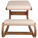 VEVOR Ergonomic Kneeling Chair Heavy Duty Better Posture Kneeling Stool Office Chair Home for Body Shaping Relieveing Stress Meditation Desk Computer Kneeling Stool Chair-11