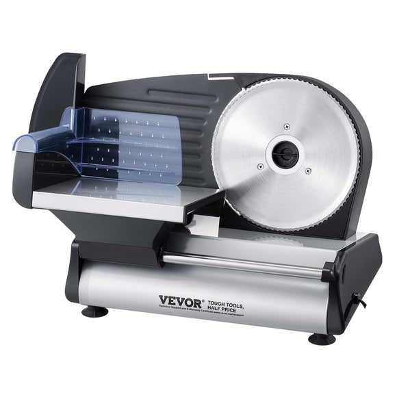 VEVOR Meat Slicer 180W 190 mm Electric Deli Food Slicer for Meat Bread Cheese