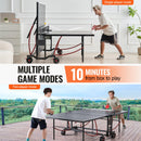 VEVOR Ping Pong Table Foldable Table Tennis Game Table Indoor Outdoor with Net-4