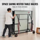 VEVOR Ping Pong Table Foldable Table Tennis Game Table Indoor Outdoor with Net-5