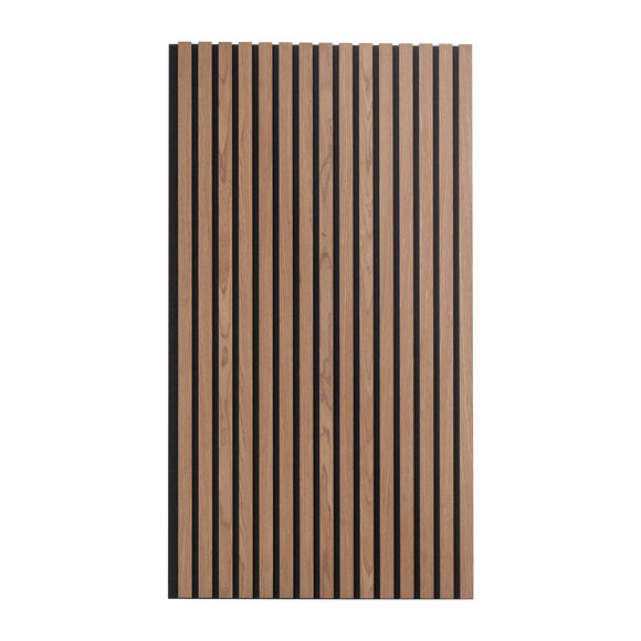 VEVOR Wood Slat Acoustic Panels 23.6 x 47.2 inch for Modern Wall Decor Walnut