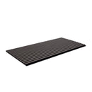 VEVOR Wood Slat Acoustic Panels 23.6 x 47.2 inch for Modern Wall Decor Black Oak-10