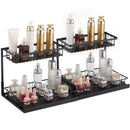 2-Tier Wire Pull Out Cabinet Under Sink Basket Organizer 10.7"x14.2" 2PCS-11