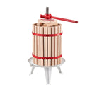 Fruit Wine Press Manual Press for Wine Making 4.75 Gal/18L Wood Basket-12