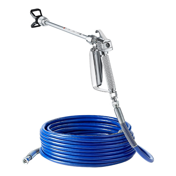 VEVOR Airless Paint Spray Gun and Hose Kit 3600PSI with Extension Rods Filters