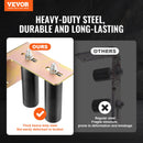 VEVOR Sliding Gate Kit 6” Rolling Hardware with L-Bracket Adjustable for Door-2