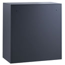 9 Doors Metal Storage Cabinet Employees Steel Storage Cabinet Office Black-12