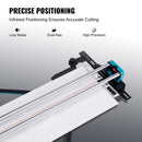 Manual Tile Cutter, 1200mm, Porcelain Ceramic Tile Cutter with Tungsten Carbide Cutting Wheel, Infrared Positioning, Anti-Skid Feet, Double Rails for professional installers or beginners-3