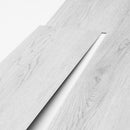 VEVORrlocking Vinyl Floor Tiles 48 x 7.3 inch, 10 Tiles 5.5mm Thick Snap Together, Light Gray Wood Grain DIY Flooring for Kitchen, Dining Room, Bedrooms & Bathrooms, Easy for Home Decor-9