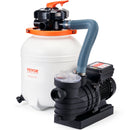VEVOR Sand Filter Above Ground with 285W Pool Pump 10,000 L/H Flow 6-Way Valve-11