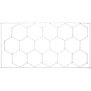 VEVOR Hexagon Garage Lights 66300LM 15 Grids Honeycomb LED Shop Ceiling Light-9