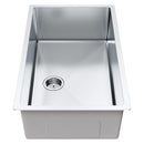 VEVOR Kitchen Sink, 304 Stainless Steel Drop-In Sinks, Undermount Single Bowl Basin with Accessories(Pack of 3), Household Dishwasher Sinks for Workstation, RV, Prep Kitchen, and Bar Sink, 32 inch-11